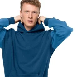 Sweat à Capuche Jack Wolfskin 365 [Size S] -Hiking Store jack wolfskin 1709811 1134 5 365 hoody m poseidon blue