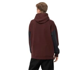 Sweat à Capuche Jack Wolfskin 365 [Size S] -Hiking Store jack wolfskin 1709811 2185 2 365 hoody m cordovan red