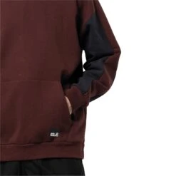 Sweat à Capuche Jack Wolfskin 365 [Size S] -Hiking Store jack wolfskin 1709811 2185 6 365 hoody m cordovan red