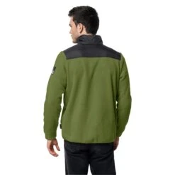 Polaire Jack Wolfskin Dna Grizzly [Size S] -Hiking Store jack wolfskin 1709981 4158 2 dna grizzly m cedar green