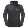 Sweatshirt à Capuche Zippé Jack Wolfskin Hydro Grid [Size S] -Hiking Store jack wolfskin 1710002 6353 9 a020 hydro grid hooded fz m phantom