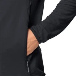 Fleece Jack Wolfskin DNA Fleece [Size S] -Hiking Store jack wolfskin 1710271 6350 5 dna fleece m phantom