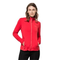 Hiking Store 4 Hiking Store -Hiking Store jack wolfskin 1710351 2058 1 peak grid fleece w tulip red