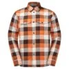 Chemise Isolante Jack Wolfskin Felsenweg [Size S] -Hiking Store jack wolfskin 1710801 7841 9 a020 felsenweg ins shirt m orange fall checks 1