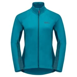 Women's Zipped Fleece Jack Wolfskin Morobbia (GT)
