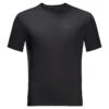 T-shirt Jack Wolfskin Tech [Size M] -Hiking Store jack wolfskin 1807071 6000 9 a020 tech t m black 1