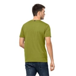 T-shirt Jack Wolfskin Pack & Go Travel [Size S] -Hiking Store jack wolfskin 1808551 4131 2 pack go travel t m golden cypress