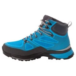 Chaussures De Randonnée Jack Wolfskin Force Striker Texaporeid Mid [Size 39.5] -Hiking Store jack wolfskin 4038823 1176 9 f340 force striker texapore mid m blue lime