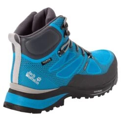 Chaussures De Randonnée Jack Wolfskin Force Striker Texaporeid Mid [Size 39.5] -Hiking Store jack wolfskin 4038823 1176 9 f350 force striker texapore mid m blue lime