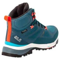 Chaussures De Randonnée Femme Jack Wolfskin Force Striker Texaporeid [Size 35.5] -Hiking Store jack wolfskin 4038873 1227 9 f350 force striker texapore mid w blue coral