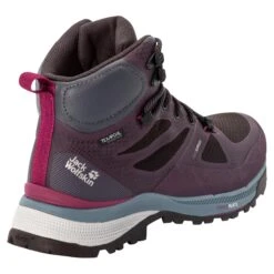 Chaussures De Randonnée Femme Jack Wolfskin Force Striker Texaporeid [Size 35.5] -Hiking Store jack wolfskin 4038873 2844 9 f350 force striker texapore mid w purple grey