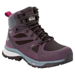 Chaussures De Randonnée Femme Jack Wolfskin Force Striker Texaporeid [Size 35.5] -Hiking Store jack wolfskin 4038873 2844 9 f360 force striker texapore mid w purple grey