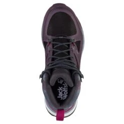 Chaussures De Randonnée Femme Jack Wolfskin Force Striker Texaporeid [Size 35.5] -Hiking Store jack wolfskin 4038873 2844 9 f380 force striker texapore mid w purple grey