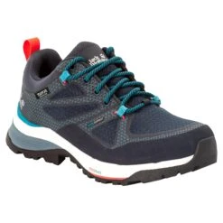 Chaussures De Marche Femme Jack Wolfskin Force Striker Texaporeid Low [Size 35.5] -Hiking Store jack wolfskin 4038893 1172 9 f360 force striker texapore low w dark blue blue