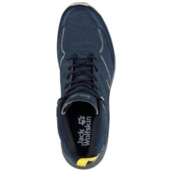 Chaussures Jack Wolfskin Woodland Texapore Mid [Size 39.5] -Hiking Store jack wolfskin 4039201 1184 6 woodland texapore mid m dark blue lime