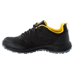 Chaussures De Randonnée Enfant Jack Wolfskin Woodland Texapore [Size 26] -Hiking Store jack wolfskin 4042162 6055 4 f340 woodland texapore low k black burly yellow xt
