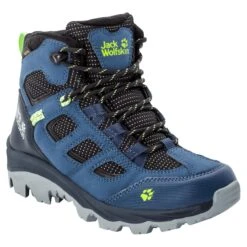 Chaussures De Randonnée Enfant Jack Wolfskin Vojo Texapore Mid [Size 26] -Hiking Store jack wolfskin 4042181 1184 1 f360 vojo texapore mid k dark blue lime