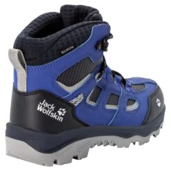 Chaussures De Randonnée Enfant Jack Wolfskin Vojo Texaporeid Mid [Size 26] -Hiking Store jack wolfskin 4042181 1199 9 f350 vojo texapore mid k dark blue grey