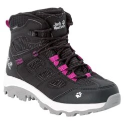 Chaussures De Randonnée Enfant Jack Wolfskin Vojoexaporeid Mid GT [Size 34] -Hiking Store jack wolfskin 4042181 6381 9 f360 vojo texapore mid k phantom pink