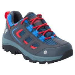 Chaussures De Randonnée Enfant Jack Wolfskin Vojo Texapore Low [Size 26] -Hiking Store jack wolfskin 4042191 1195 1 f360 vojo texapore low k blue red