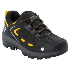 Chaussures De Randonnée Enfant Jack Wolfskin Vojo Texapore [Size 26] -Hiking Store jack wolfskin 4042191 6361 9 f360 vojo texapore low k black burly yellow 1