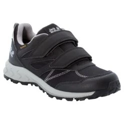 Chaussures De Randonnée Enfant Jack Wolfskin Woodland Texapore Vc [Size 26] -Hiking Store jack wolfskin 4046351 6364 9 f360 woodland texapore low vc k phantom grey