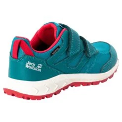 Chaussures De Randonnée Enfant Jack Wolfskin Woodland Texapore Low VC GT [Size 34] -Hiking Store jack wolfskin 4046351 8166 9 f350 woodland texapore low vc k turquise pink