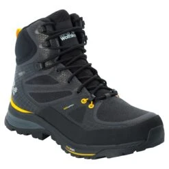 Chaussures De Randonnée Jack Wolfskin Force Striker Texaporeid Mid [Size 39.5] -Hiking Store jack wolfskin 4048602 6055 9 f360 force trekker texapore mid m black burly yellow xt