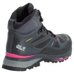 Chaussures De Randonnée Femme Jack Wolfskin Force Trekker Texaporeid Mid [Size 35.5] -Hiking Store jack wolfskin 4048612 6066 9 f350 force trekker texapore mid w black pink