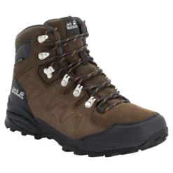 Chaussures De Randonnée Jack Wolfskin Refugio Texapore Mid [Size 39.5] -Hiking Store jack wolfskin 4049841 5298 9 f360 refugio texapore mid m brown phantom