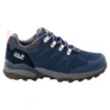 Chaussures De Randonnée Femme Jack Wolfskin Refugio Texapore Low [Size 36] -Hiking Store jack wolfskin 4050821 1199 9 f330 refugio texapore low w dark blue grey