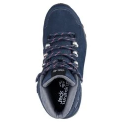 Chaussures De Randonnée Femme Jack Wolfskin Refugio Texapore 36/43 [Size 36] -Hiking Store jack wolfskin 4050871 1199 5 f380 refugio texapore mid w dark blue grey