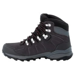 Chaussures De Randonnée Femme Jack Wolfskin Refugio Texapore 36/43 [Size 36] -Hiking Store jack wolfskin 4050871 6157 4 f340 refugio texapore mid w dark steel purple