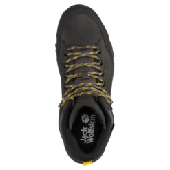 Chaussures De Randonnée Jack Wolfskin Rebellion Texapore Mid GT [Size 39.5] -Hiking Store jack wolfskin 4051171 6357 9 f380 rebellion texapore mid m phantom burly yellow xt