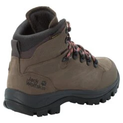 Chaussures De Randonnée Femme Jack Wolfskin Rebellion Texapore Mid [Size 35.5] -Hiking Store jack wolfskin 4051191 5298 9 f350 rebellion texapore mid w brown phantom