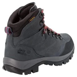Chaussures De Randonnée Femme Jack Wolfskin Rebellion Texaporeid [Size 35.5] -Hiking Store jack wolfskin 4051191 6149 9 f350 rebellion texapore mid w grey red