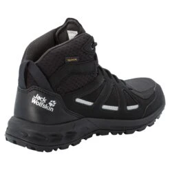 Chaussures De Randonnée Femme Jack Wolfskin Woodland 2 Texaporeid Mid [Size 35.5] -Hiking Store jack wolfskin 4051331 6069 9 f350 woodland 2 texapore mid w black grey