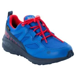 Chaussures De Randonnée Enfant Jack Wolfskin Unleash 4 Speed Texapore [Size 31] -Hiking Store jack wolfskin 4051951 1195 9 f360 unleash 4 speed texapore k blue red