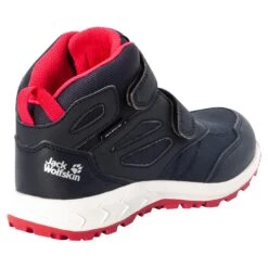 Chaussures De Randonnée Enfant Jack Wolfskin Woodland Texaporeid VC [Size 26] -Hiking Store jack wolfskin 4052591 1207 9 f350 woodland texapore mid vc k dark blue pink 1