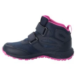Chaussures De Randonnée Enfant Jack Wolfskin Woodland Texaporeid Mid VC [Size 34] -Hiking Store jack wolfskin 4052591 1239 9 f340 woodland texapore mid vc k blue pink