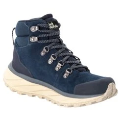 Chaussures De Randonnée Femme Jack Wolfskin Terraventure Urban Mid [Size 35.5] -Hiking Store jack wolfskin 4053571 1169 9 f360 terraventure urban mid w dark blue beige