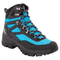 Chaussures De Randonnée Jack Wolfskin Rebellion Guide Texaporeid Mid [Size 39.5] -Hiking Store jack wolfskin 4053791 1176 9 f360 rebellion guide texapore mid m blue lime