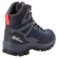 Chaussures De Randonnée Femme Jack Wolfskin Rebellion Guide Texaporeid Mid [Size 35.5] -Hiking Store jack wolfskin 4053801 1227 9 f350 rebellion guide texapore mid w blue coral