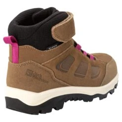 Chaussures De Randonnée Enfant Jack Wolfskin Vojo LT Texaporeid Mid [Size 26] -Hiking Store jack wolfskin 4054021 5306 9 f350 vojo lt texapore mid k brown pink