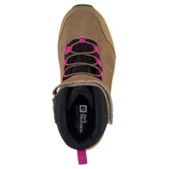 Chaussures De Randonnée Enfant Jack Wolfskin Vojo LT Texaporeid Mid [Size 26] -Hiking Store jack wolfskin 4054021 5306 9 f380 vojo lt texapore mid k brown pink