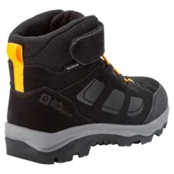 Chaussures De Randonnée Enfant Jack Wolfskin Vojo LT Texaporeid Mid [Size 26] -Hiking Store jack wolfskin 4054021 6055 9 f350 vojo lt texapore mid k black burly yellow xt
