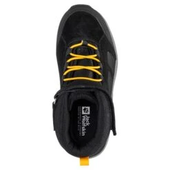 Chaussures De Randonnée Enfant Jack Wolfskin Vojo LT Texaporeid Mid [Size 26] -Hiking Store jack wolfskin 4054021 6055 9 f380 vojo lt texapore mid k black burly yellow xt